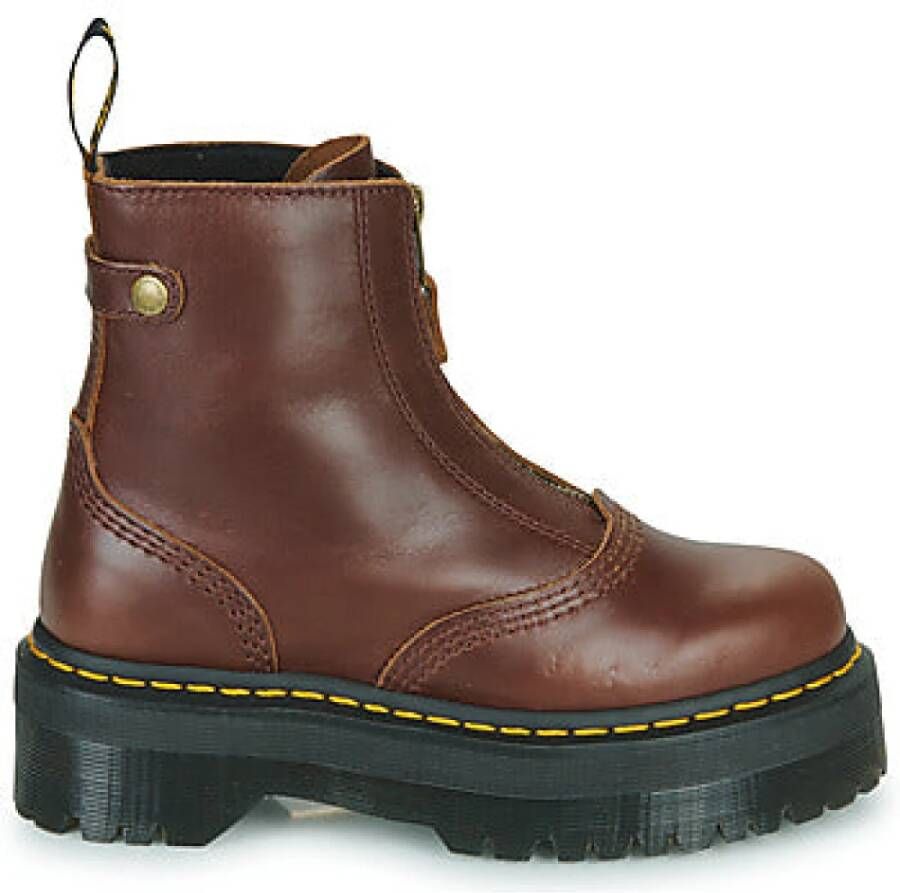 Dr. Martens Bruine Jetta Dames Enkellaarzen Brown Dames