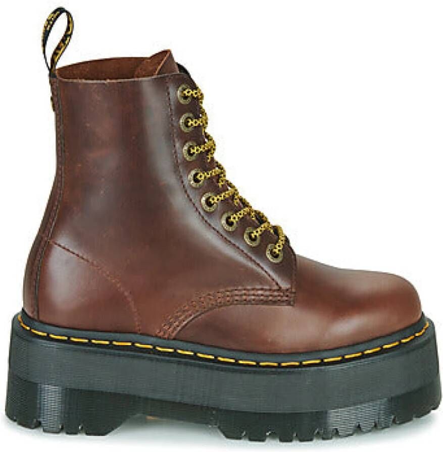 Dr. Martens Bruine Pascal Max Dames Enkellaarzen Brown Dames