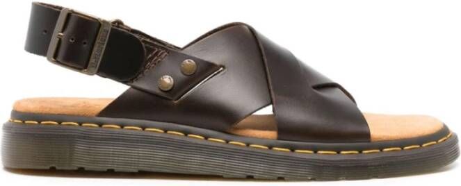 Dr. Martens Bruine Sandalen voor de Zomer Brown Heren