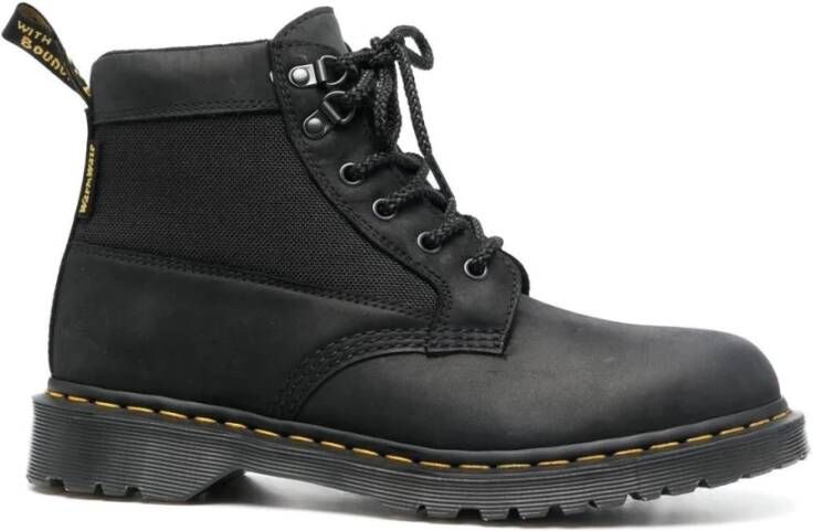 Dr. Martens Casual Zwarte Enkellaarzen Black Heren