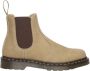 Dr martens Dr. Martens 2976 Savannah Tan Beige Nubuck Chelsea boots Unisex - Thumbnail 1