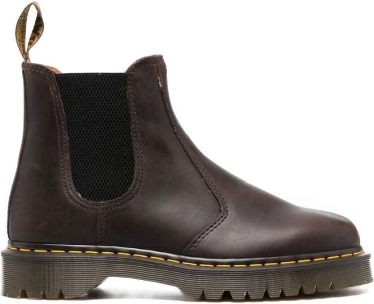 Dr. Martens Crazy Horse Leren Laarzen Brown Heren