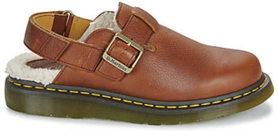 Dr. Martens Dames Klompen Bruin Brown Heren