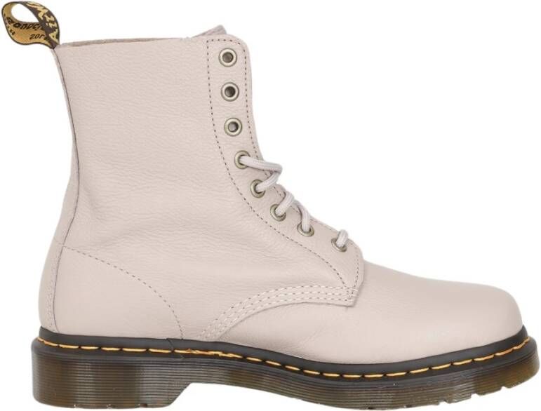 Dr martens 1460 Pascal vintage taupe Beige Leer Veterboots Dames