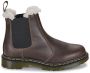 Dr. Martens Donker Khaki Orleans Bruine Enkellaarzen Brown Dames - Thumbnail 1