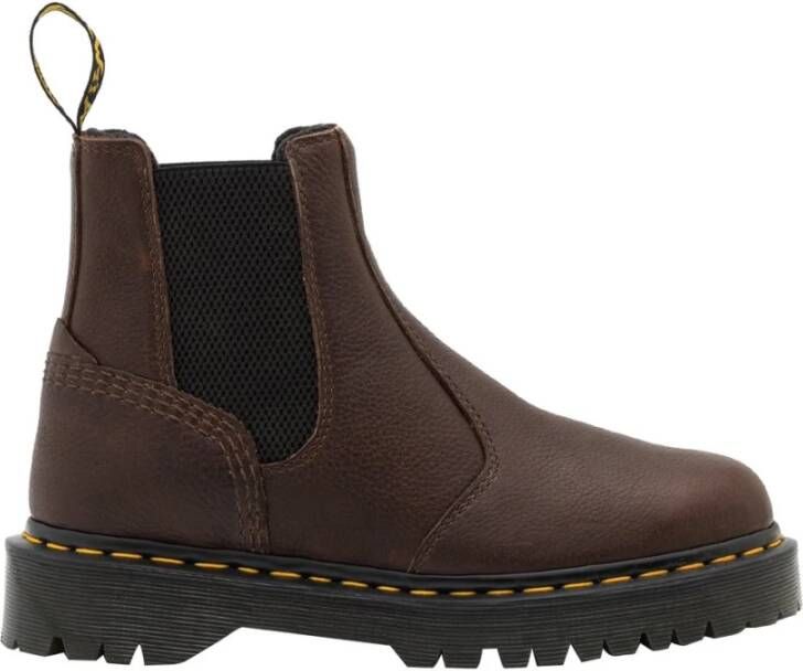 Dr. Martens Donkerbruine Grizzly Laarzen Brown Heren