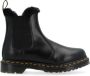 Dr. Martens Donkergrijze Beatles Laars 2976 Leonore Gray Dames - Thumbnail 1