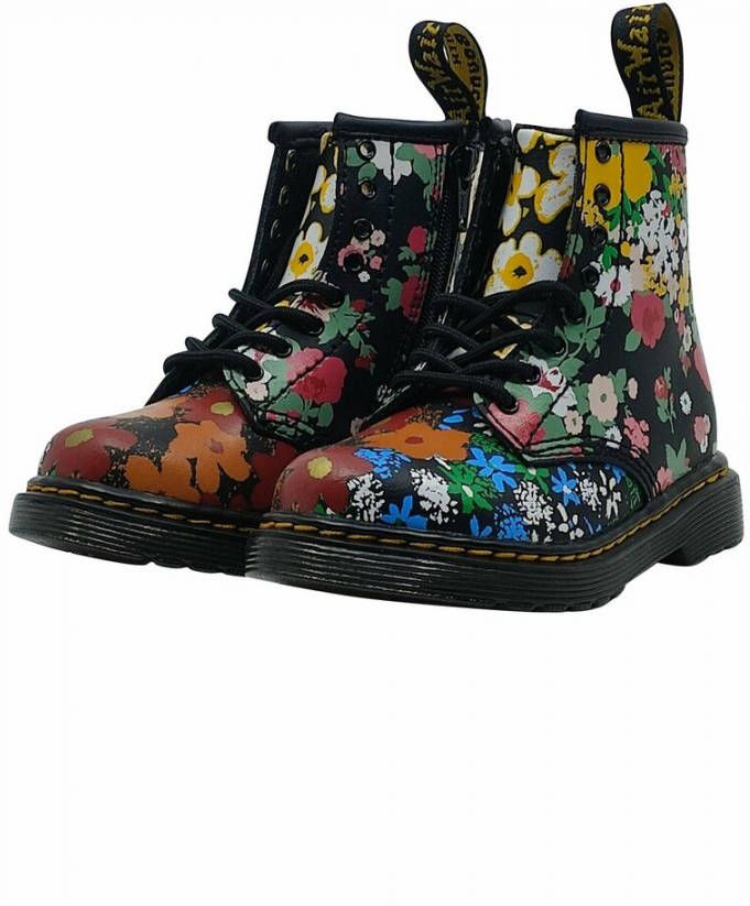 Dr Martens Pascal Floral Mash Up Boots Dr. Martens Zwart Dames - Foto 2