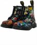 Dr Martens Pascal Floral Mash Up Boots Dr. Martens Zwart Dames - Thumbnail 2