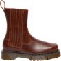 Dr. Martens Elegante Leren Enkellaarzen Brown Dames - Thumbnail 1