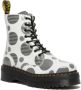 Dr Martens Jadon Polka Dot Smooth Leather Platform Boots - Thumbnail 1