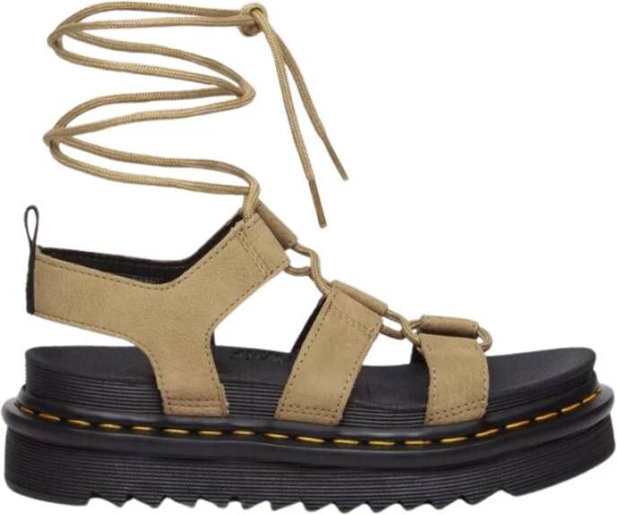 Dr. Martens Flat Sandals Beige Dames