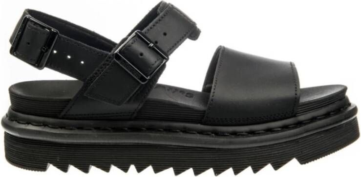 Dr. Martens Flat Sandals Zwart Dames