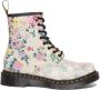 Dr. Martens Floral Mash Up Parchment Beige Laarzen Multicolor Dames - Thumbnail 1