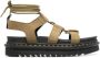 Dr. Martens Gedempte Olijf Sandalen Brown Dames - Thumbnail 1