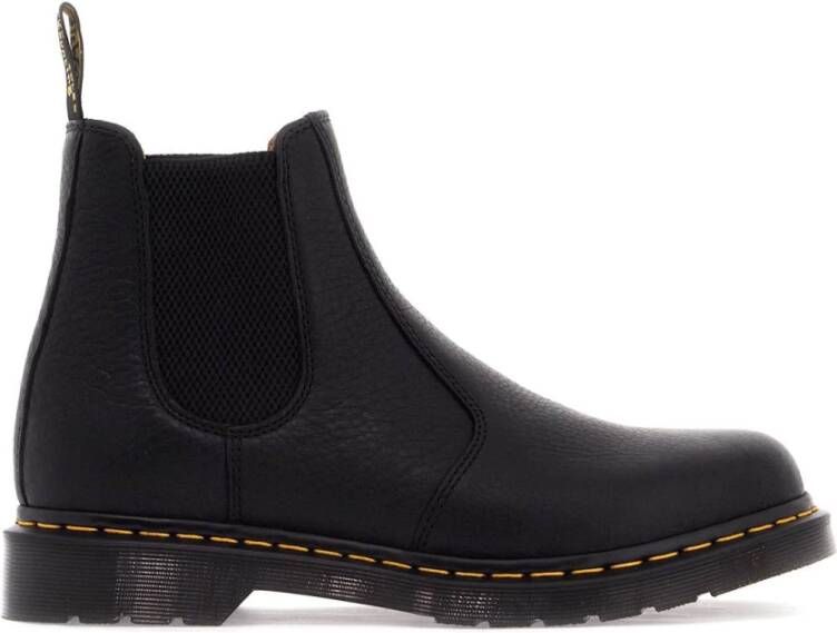 Dr. Martens Gehamerd lederen Chelsea enkellaarzen Black Heren