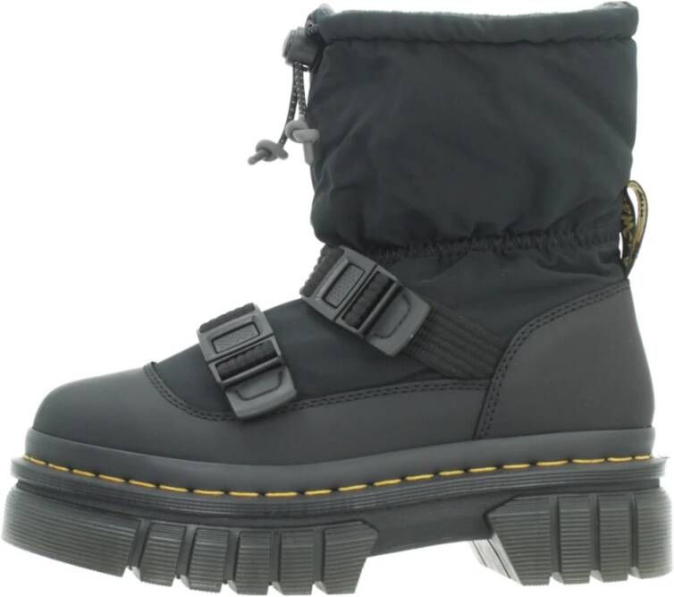 Dr. Martens Gevoerde Winterlaarzen Black Dames