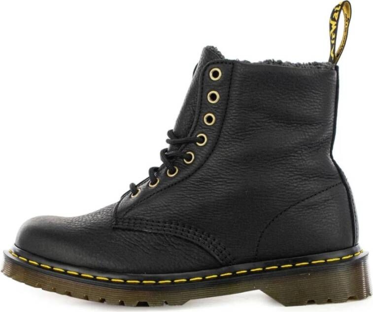 Dr. Martens Grizzly Zwarte Enkellaarzen voor Mannen Black Heren