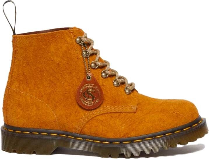 Dr. Martens Hardware Suede Enkellaars Orange Unisex