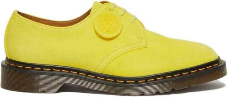 Dr. Martens Heldergele Buck Suède Schoenen Yellow Unisex