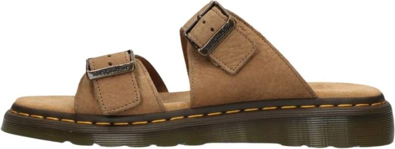 Dr. Martens Heren Stijlvolle Slippers Brown Heren