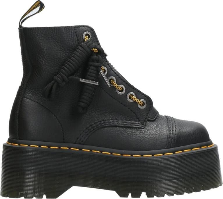 Dr. Martens Sinclair Plateau Laarzen Black Dames