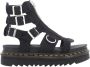 Dr. Martens Houtskool Grijs Nubuck Sandalen Black Dames - Thumbnail 2