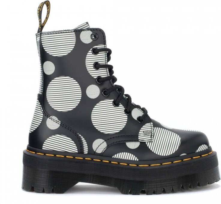 Dr Martens Jadon amphibian in leather Dr. Martens Zwart Dames