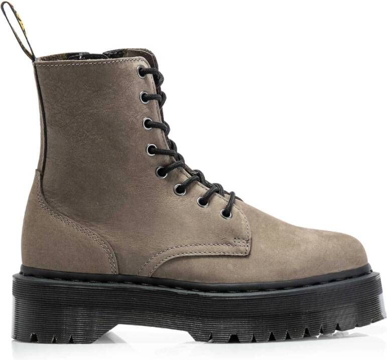 Dr. Martens Grijze Milled Nubuck Waterdichte Laarzen Gray Dames