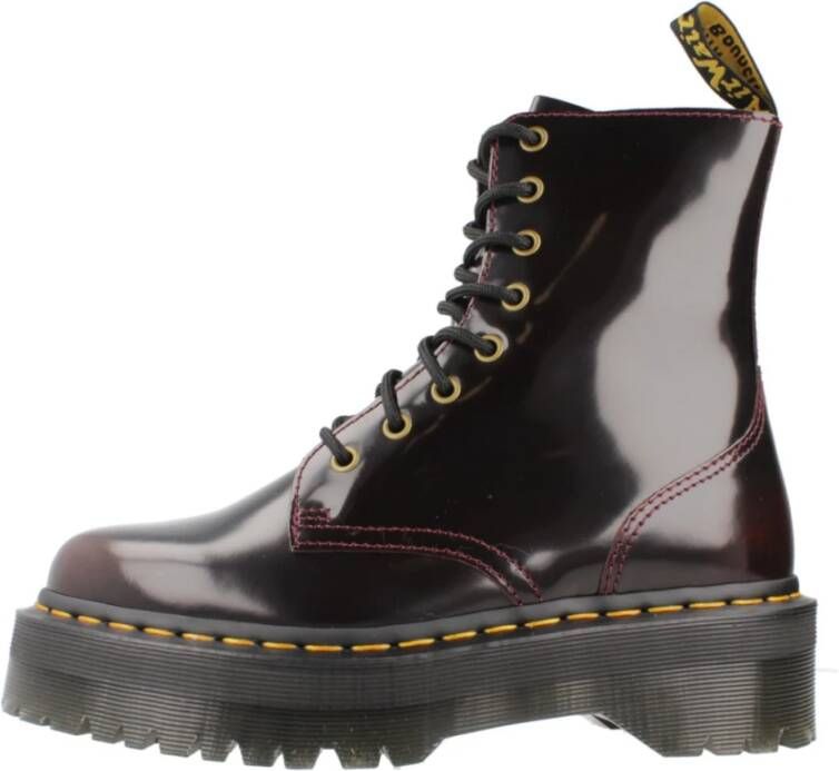 Dr. Martens Jadon Veterschoenen Red Dames