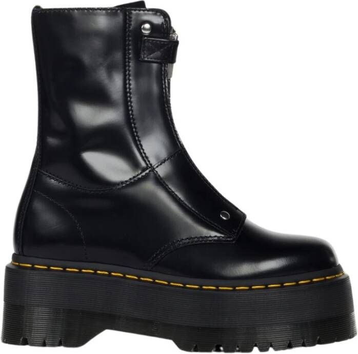 Dr. Martens Jetta Hi Max Black Buttero Laarzen Black Dames