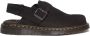 Dr. Martens Jorge II Suede Klompen Zwart Black Heren - Thumbnail 1