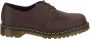 Dr. Martens Crazy Horse Leren Oxford Schoenen Donkerbruin Brown - Thumbnail 16