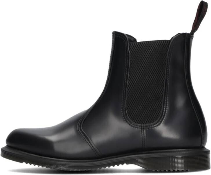 Dr. Martens Klassieke Chelsea Boots Flora Zwart Leer Black Dames