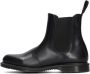 Dr. Martens Klassieke Chelsea Boots Flora Zwart Leer Black Dames - Thumbnail 2