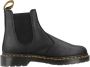 Dr. Martens Zwarte leren enkellaarzen met elastische sluiting Black Heren - Thumbnail 2