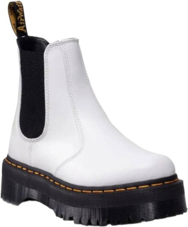 Dr. Martens Klassieke Chelsea-laarzen White Dames