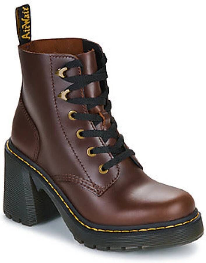 Dr. Martens Klassieke donkerbruine damesschoenen Brown Dames