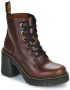 Dr. Martens Klassieke donkerbruine damesschoenen Brown Dames - Thumbnail 1