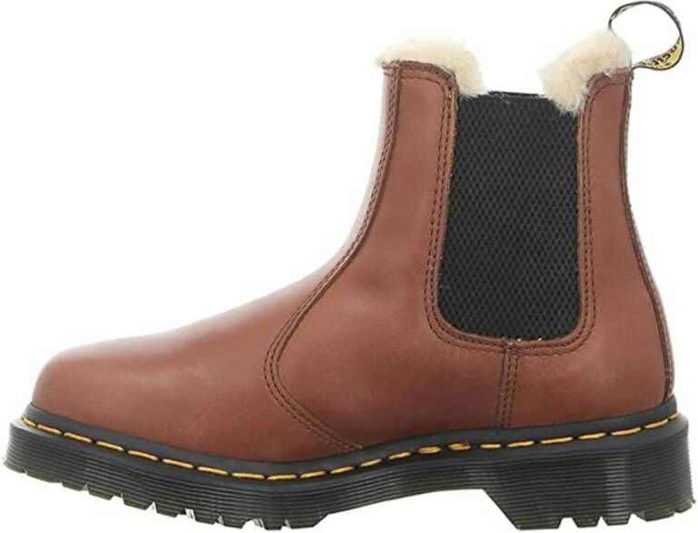 Dr. Martens Klassieke Enkellaarzen Brown Dames