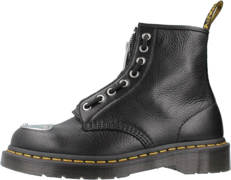 Dr. Martens Klassieke Enkellaarzen van Zwart Leer Black Dames