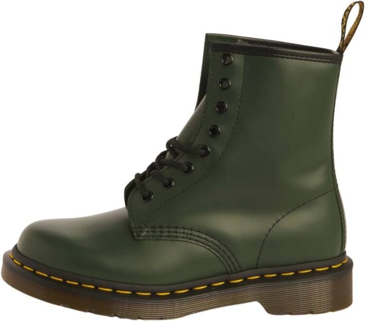 Dr. Martens Klassieke Groene Platte Schoenen Green Dames