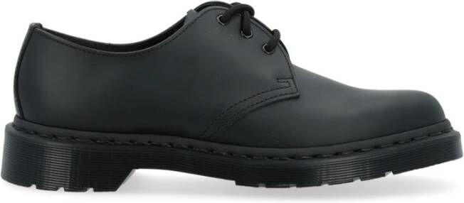 Dr. Martens Klassieke Mono Zwarte Leren Schoenen Black Heren