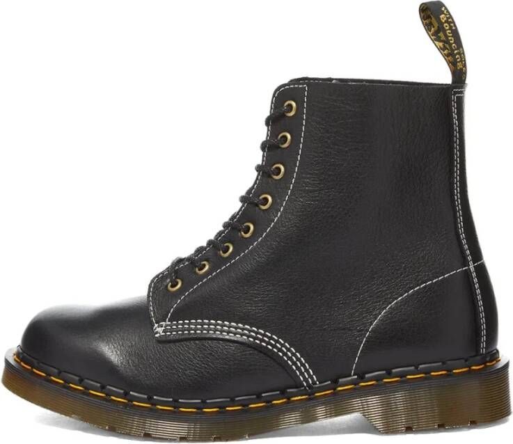 Dr. Martens Klassieke zwarte leren laarzen gemaakt in Engeland Black Heren