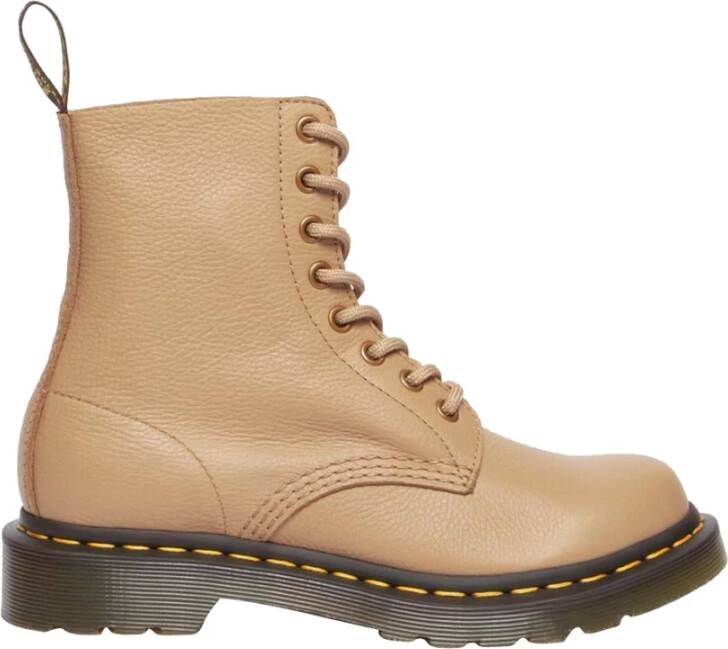 Dr. Martens Beige Savannah Tan Leren Laarzen Beige Dames