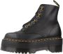 Dr. Martens Zwarte Leren Veterschoenen voor Vrouwen Black Dames - Thumbnail 5