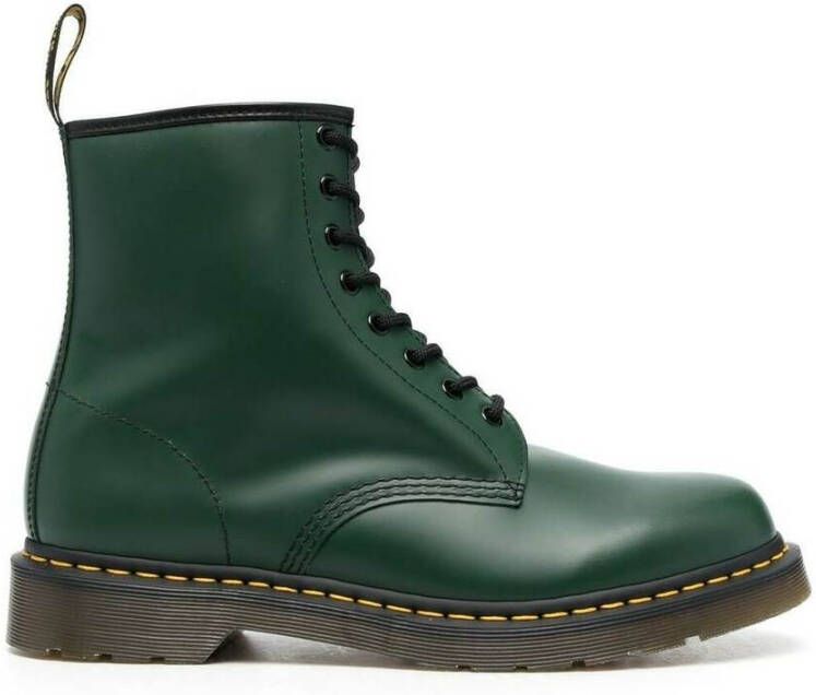 Dr. Martens Originele 1460 Laarzen in Groen Smooth Green