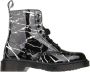 Dr. Martens Lakleren Laarzen Black Dames - Thumbnail 1