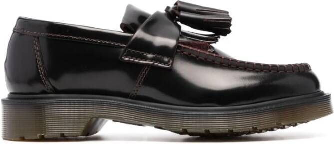 Dr. Martens Arcadia Leren Adrian Loafers met Kwastjes Black Dames