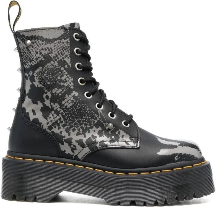 Dr. Martens Multicolor Casual Enkellaarzen Gray Dames